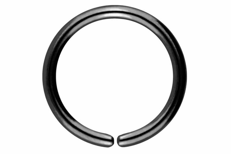 PIERCINGLINE Nasenpiercing Chirurgenstahl O-Ring - biegbar (Biege-Ringe, 1-tlg) von PIERCINGLINE