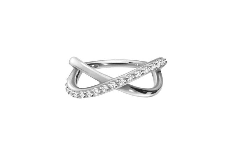 PIERCINGLINE Piercing-Set Chirurgenstahl Segmentring Clicker UNENDLICHKEIT + EINGEFASSTE (Clicker / 1 Stk) von PIERCINGLINE