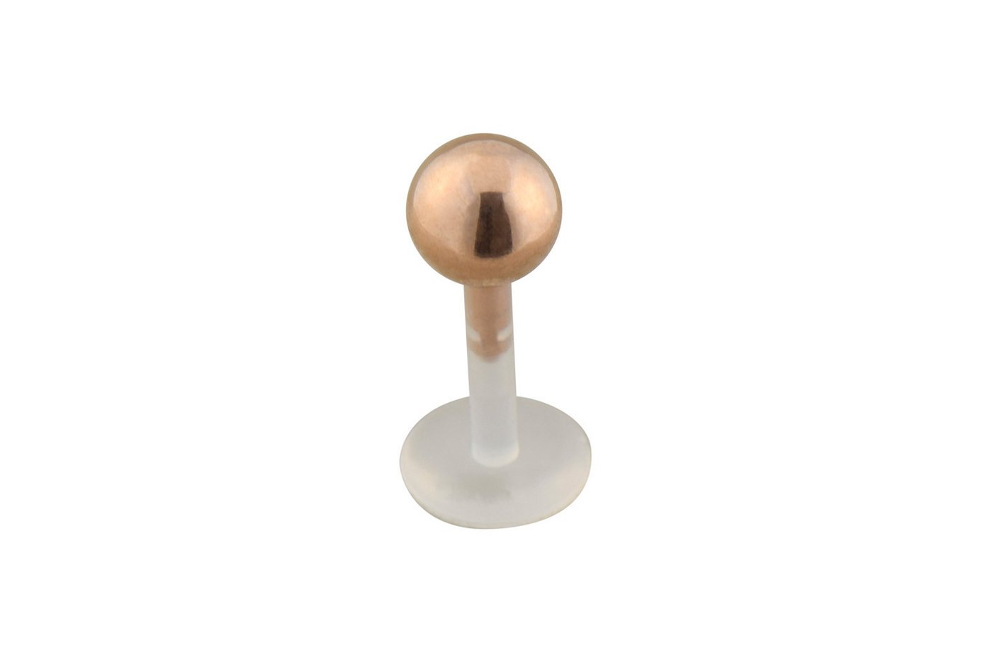 PIERCINGLINE Piercing-Set PMFK Labret mit Plug-in-System - Chirurgenstahl Kugel (Labrets, 1-tlg) von PIERCINGLINE