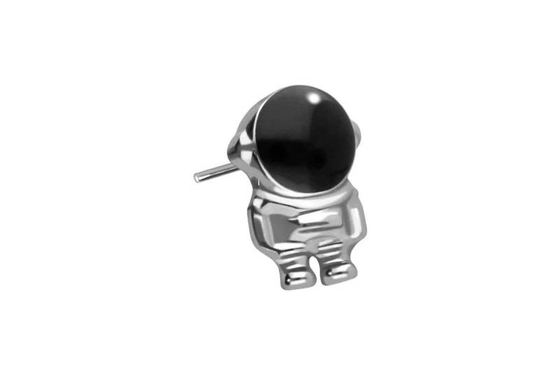 PIERCINGLINE Piercing-Set Titan Aufsatz mit Push Pin ASTRONAUT (Push Pins / 1 Stk) von PIERCINGLINE