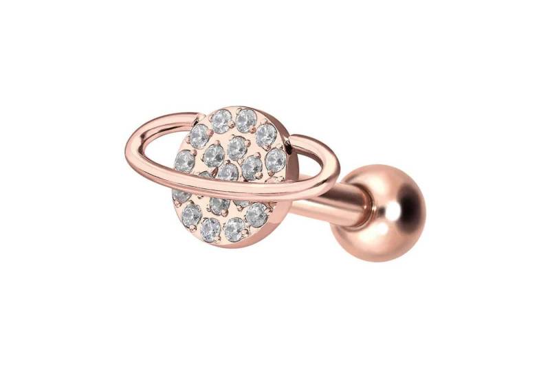 PIERCINGLINE Piercing-Set Titan Ohrpiercing mit Innengewinde KRISTALLPLANET (Mini-Barbells, 1-tlg) von PIERCINGLINE
