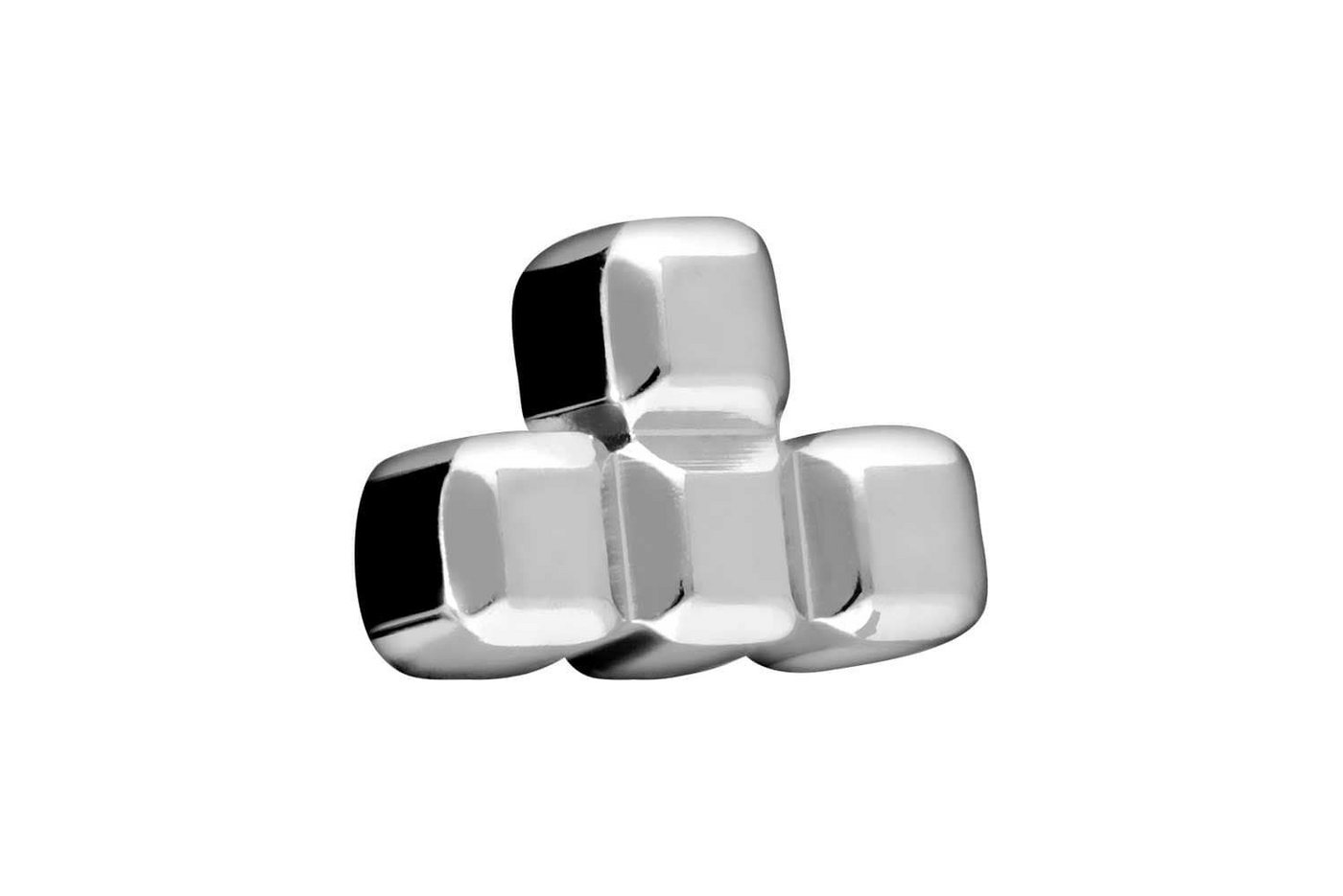 PIERCINGLINE Piercing-Set Titan Schraubaufsatz mit Außengewinde T-FORM (Schraub-Aufsätze, 1-tlg) von PIERCINGLINE