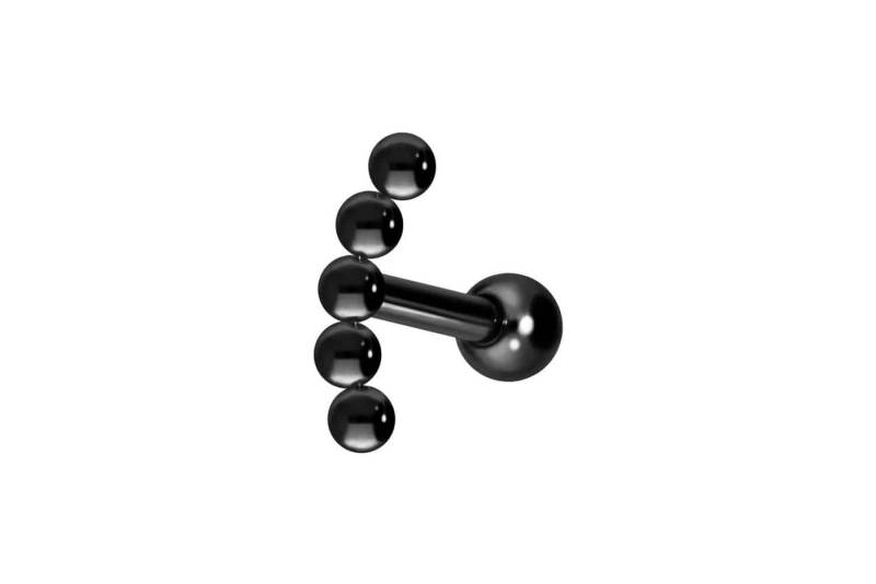 PIERCINGLINE Piercing-Set Titan Ohrpiercing 5 KUGELN (Mini-Barbells, 1-tlg) von PIERCINGLINE