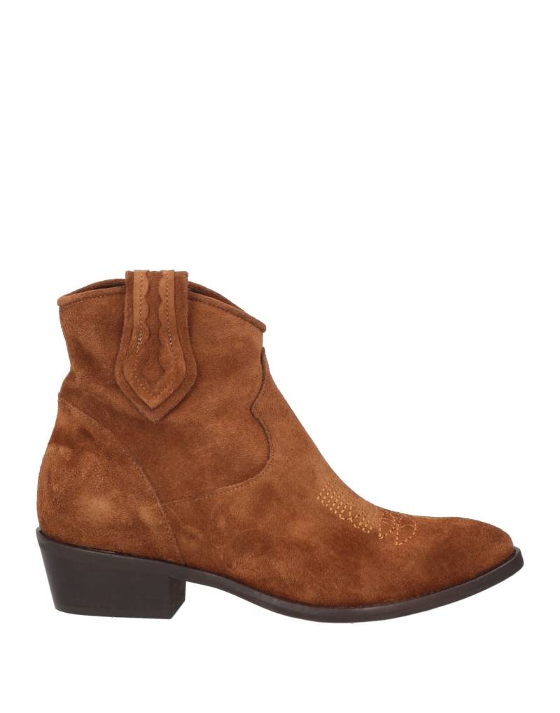 PIERFRANCESCO VINCENTI Stiefelette Damen Lederfarben von PIERFRANCESCO VINCENTI