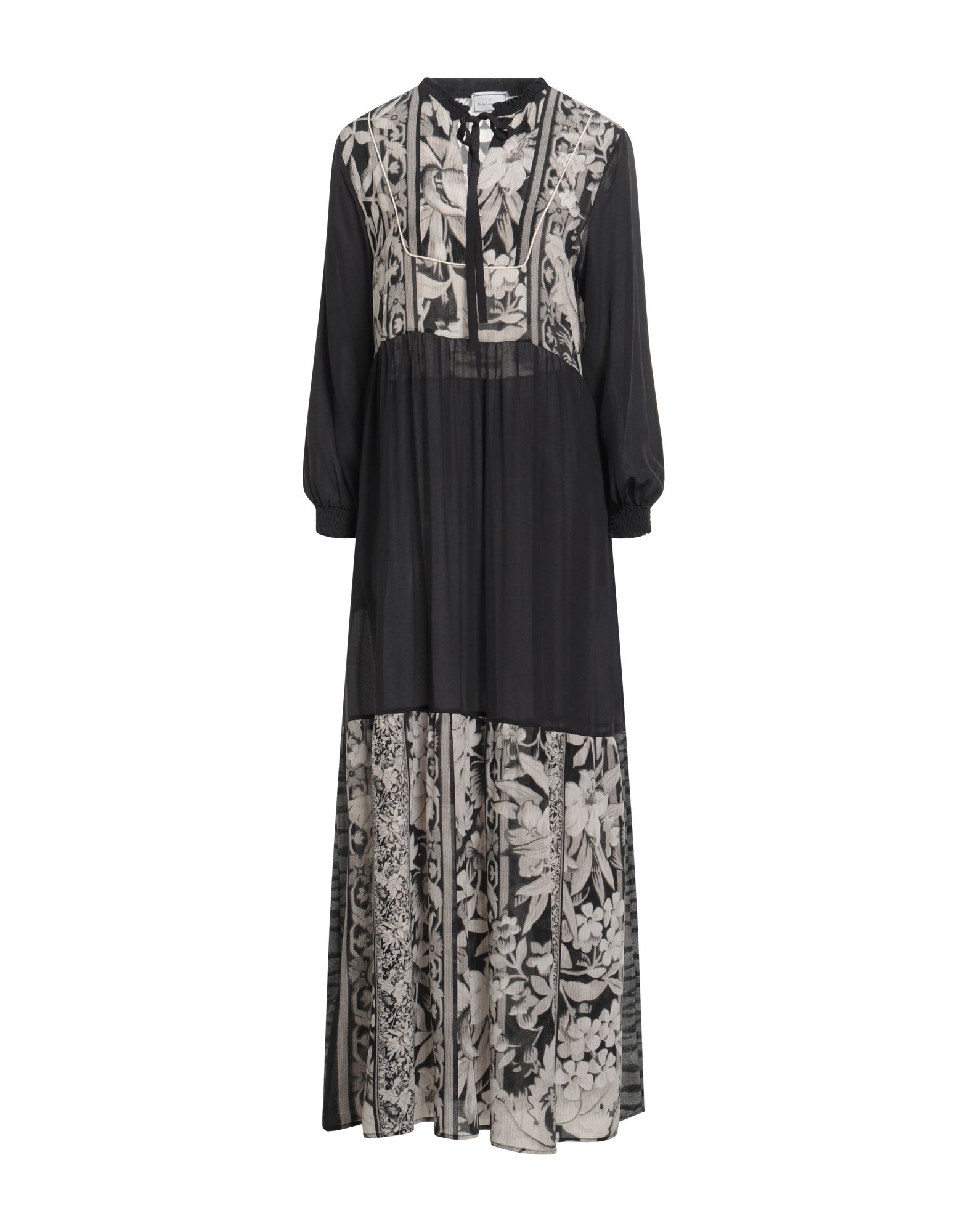 PIERRE-LOUIS MASCIA Maxi-kleid Damen Schwarz PIERRE-LOUIS MASCIA Maxi-kleid Damen Schwarz von PIERRE-LOUIS MASCIA