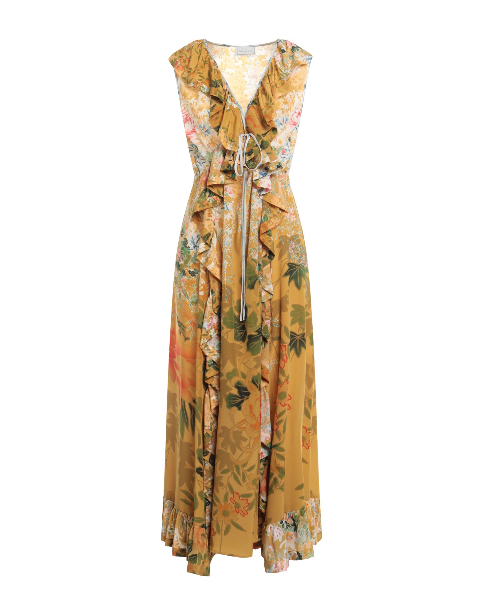 PIERRE-LOUIS MASCIA Maxi-kleid Damen Senf PIERRE-LOUIS MASCIA Maxi-kleid Damen Senf von PIERRE-LOUIS MASCIA