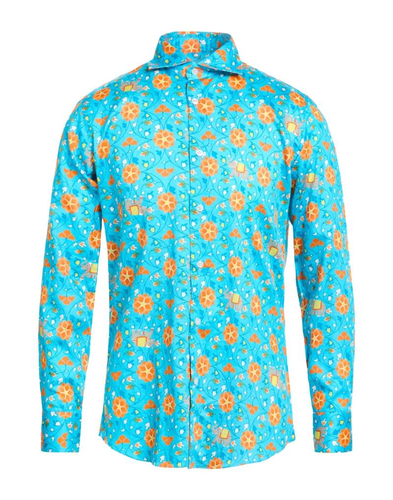 PIETRASALATA Hemd Herren Azurblau von PIETRASALATA