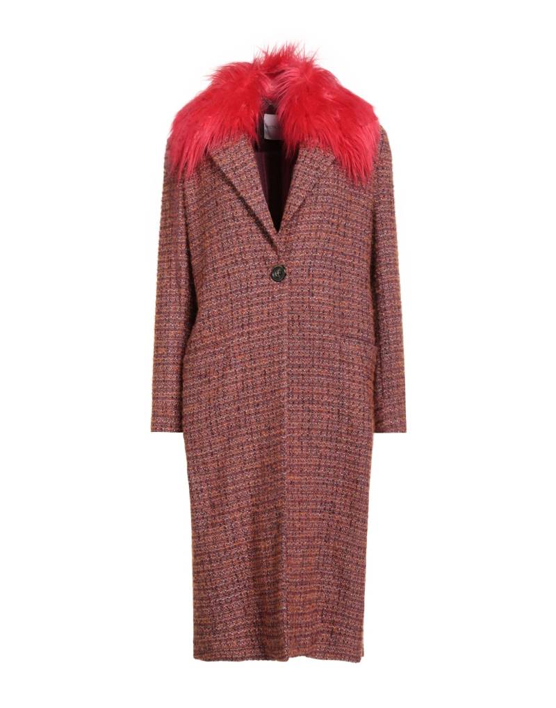 PIETRONILLA Mantel Damen Rostrot von PIETRONILLA