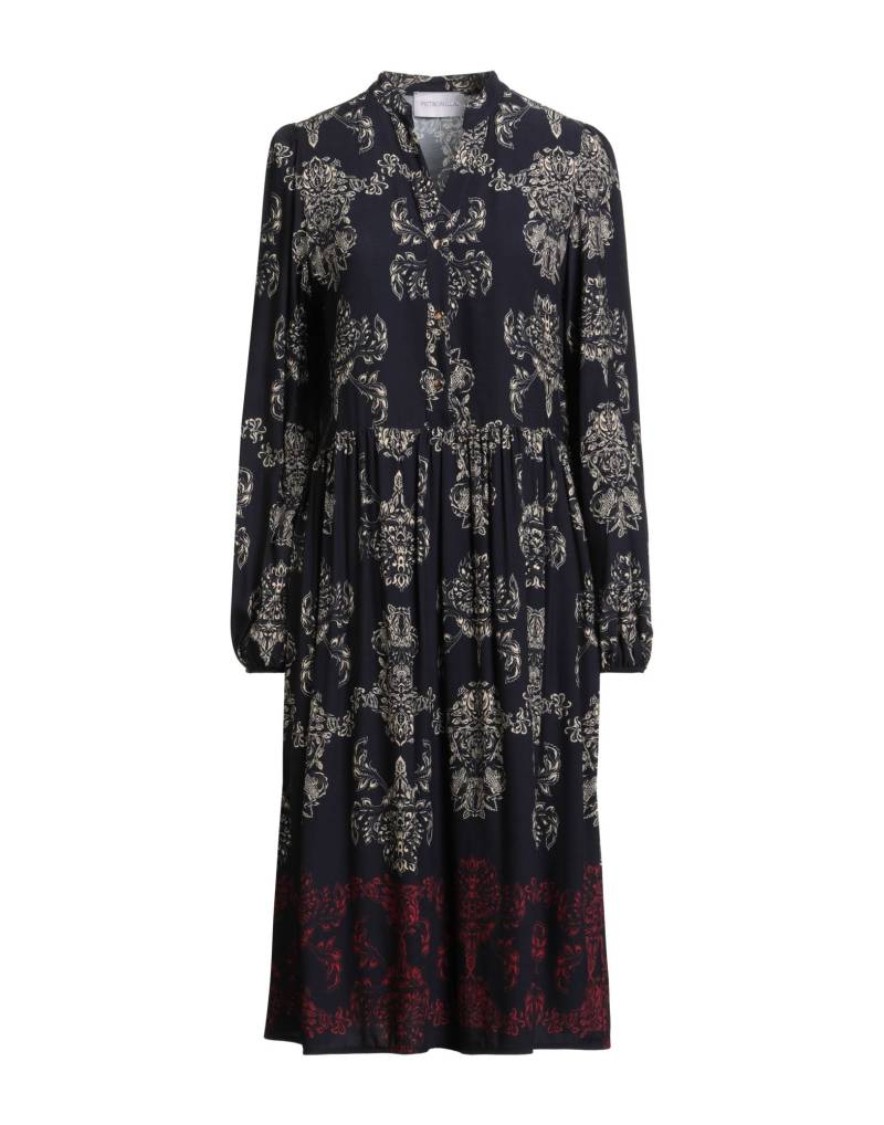 PIETRONILLA Midi-kleid Damen Nachtblau von PIETRONILLA