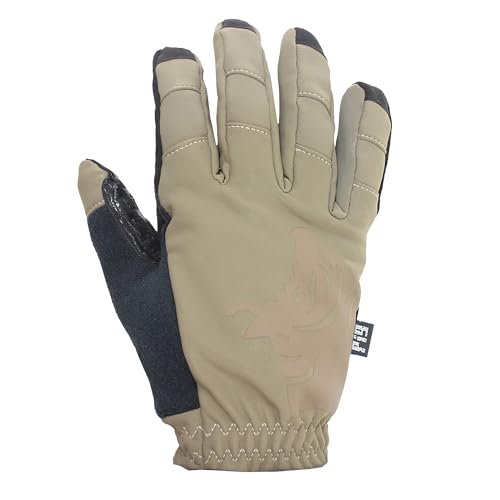 PIG Full Dexterity Tactical Cold Weather Gloves Insulated Touchscreen Compatible Silicone Grip for Shooting 1 Pair von PIG
