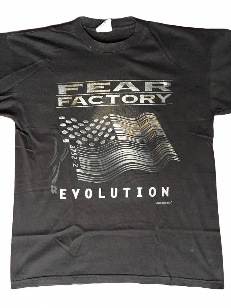 Vintage 98 Rosine Bleu Peur Chemise D'usine Band von PIGWALK