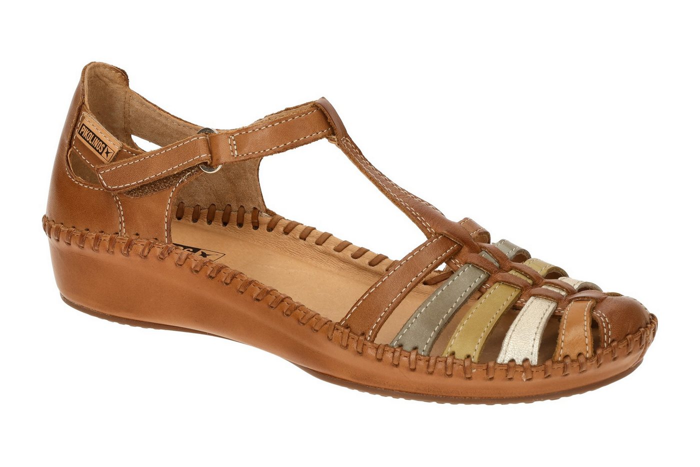 PIKOLINOS 655-0843C4 brandy Sandalette von PIKOLINOS