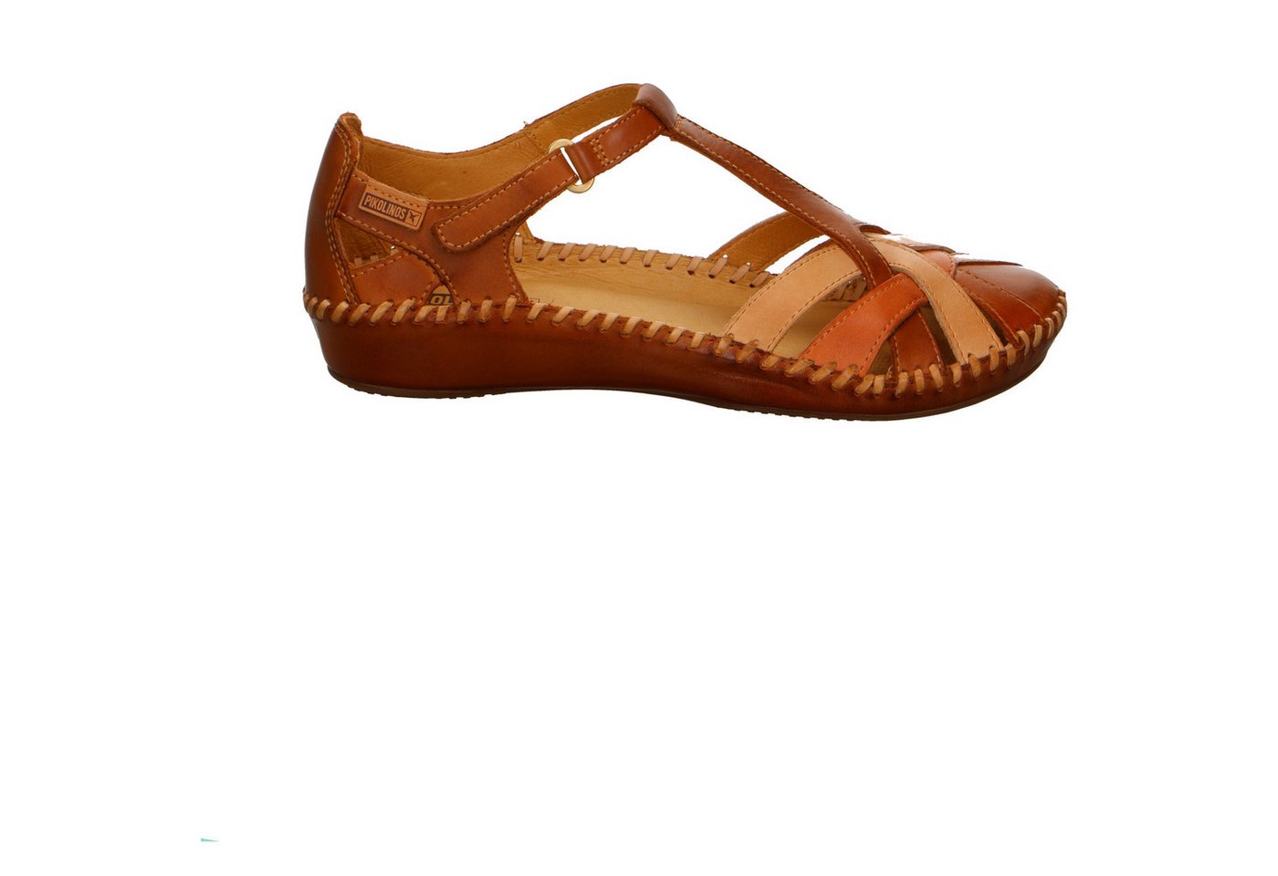 PIKOLINOS Pikolinos P.vallarta Leder Sandale braun Sandale von PIKOLINOS