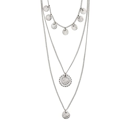 PILGRIM - ARDEN 3-in-1 Kristallhalskette vergoldet : Rosévergoldet oder Versilbert mit Kristall - halskette damen - schmuck damen - Blei- und nickelfrei - Dänisches Design PILGRIM - ARDEN 3-in-1 Kristallhalskette vergoldet : Rosévergoldet oder Versilbert mit Kristall - halskette damen - schmuck damen - Blei- und nickelfrei - Dänisches Design von PILGRIM