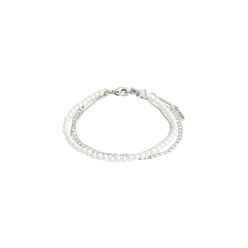 PILGRIM BAKER Armband 3-in-1-Set (Silber) von PILGRIM