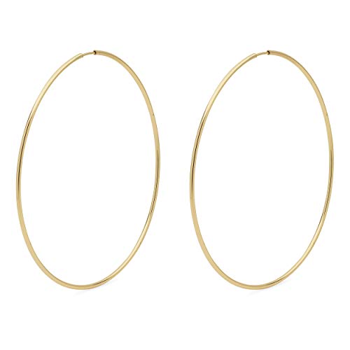 Pilgrim - Sanne PI - Ohrringe gold - Vergoldeter Ohrschmuck - Oversized Creolen gold - Skandinavisches Design - Ohrringe Damen - 6 cm - Statement Ohrringe Pilgrim - Sanne PI - Ohrringe gold - Vergoldeter Ohrschmuck - Oversized Creolen gold - Skandinavisches Design - Ohrringe Damen - 6 cm - Statement Ohrringe von PILGRIM