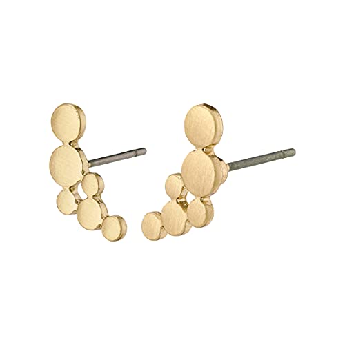 Pilgrim LEAH Damen Ohrstecker Set - Climber - Vergoldeter Ohrring - Modeschmuck von PILGRIM