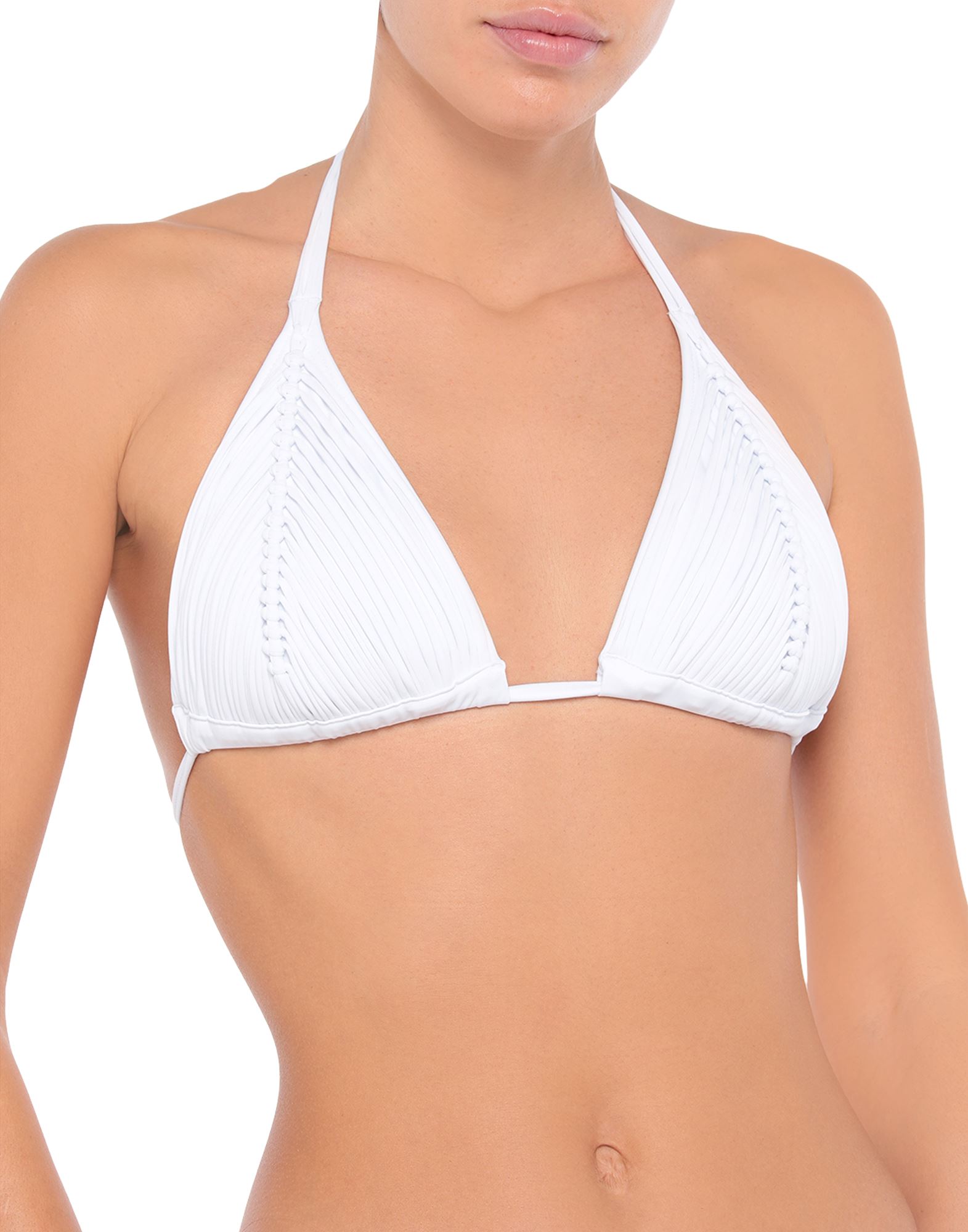 PILYQ  Barcelona Bikini-oberteil Damen Weiß von PILYQ  Barcelona