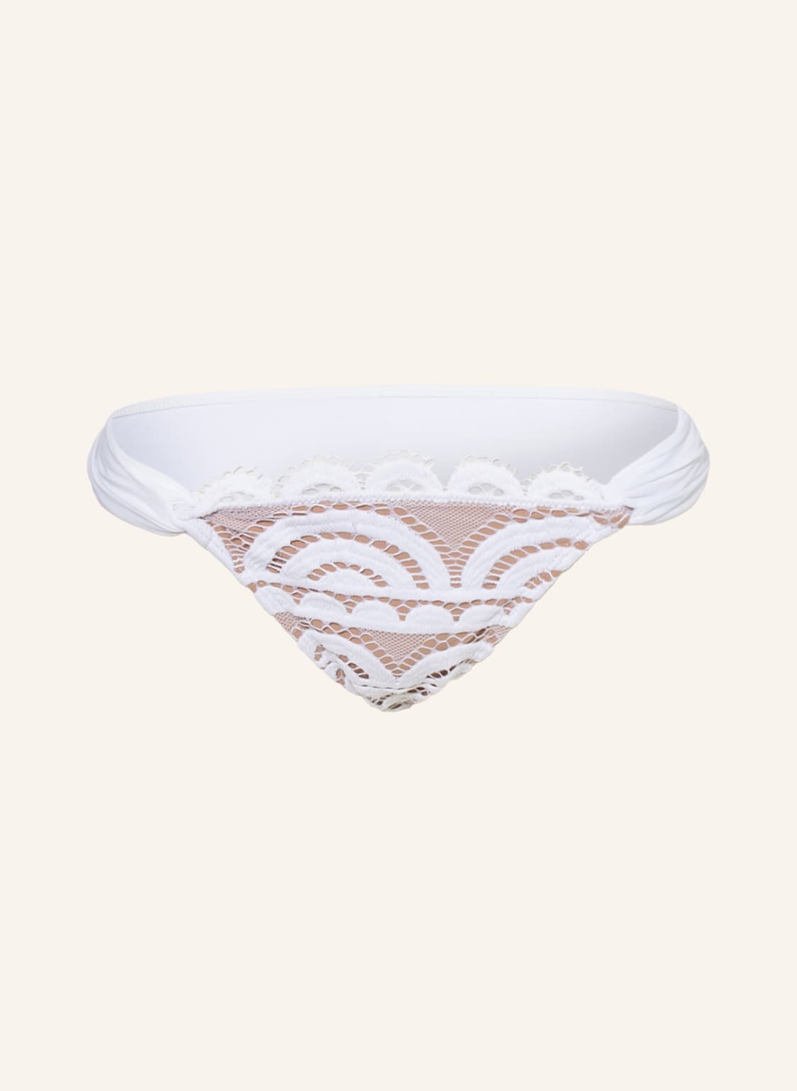 Pilyq Triangel-Bikini-Hose Lace Fanned Teeny weiss von PILYQ