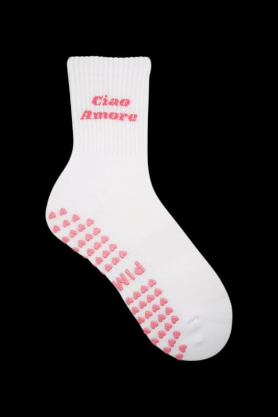 Grip Sock - Ciao Amore Rosa von PIMABE