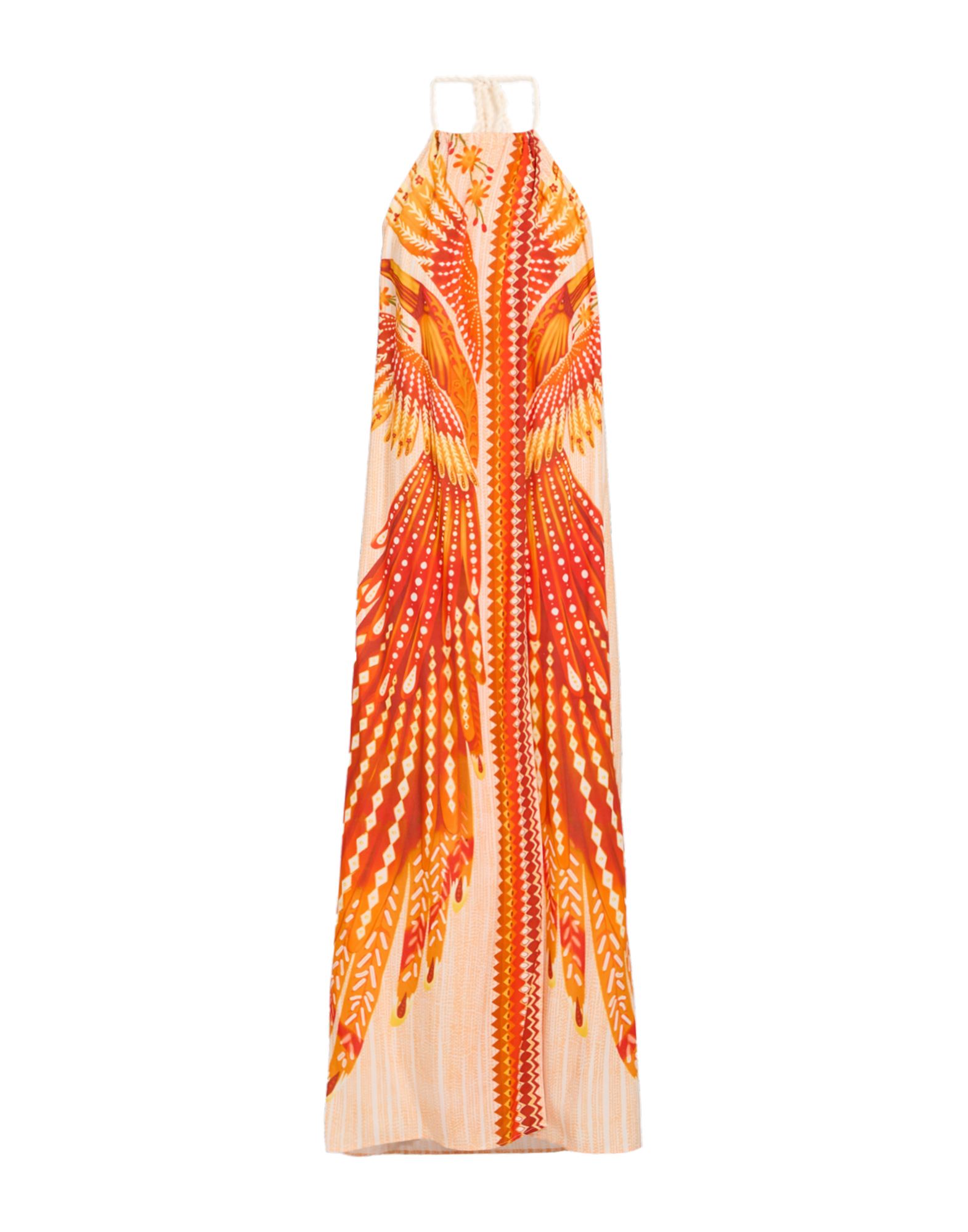 PIN UP STARS Maxi-kleid Damen Orange von PIN UP STARS