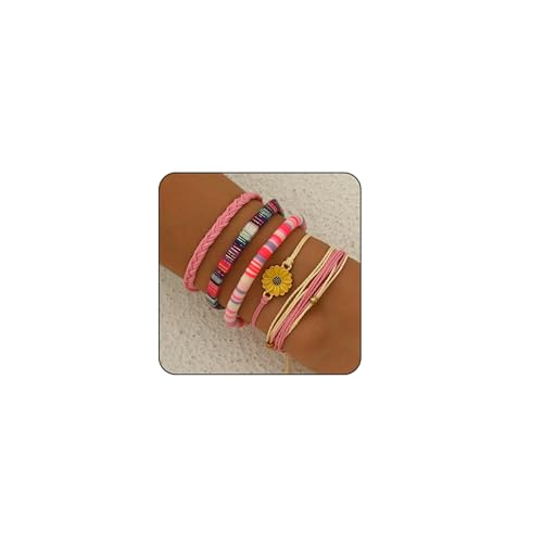 PINCHUAN Strand Sommer Knöchel Armband für Frauen Handgemachte Geflochtene Verstellbare Schnur Fußkettchen Wasserdicht Surfer Armband Verstellbares Seil Kein Edelstein von PINCHUAN