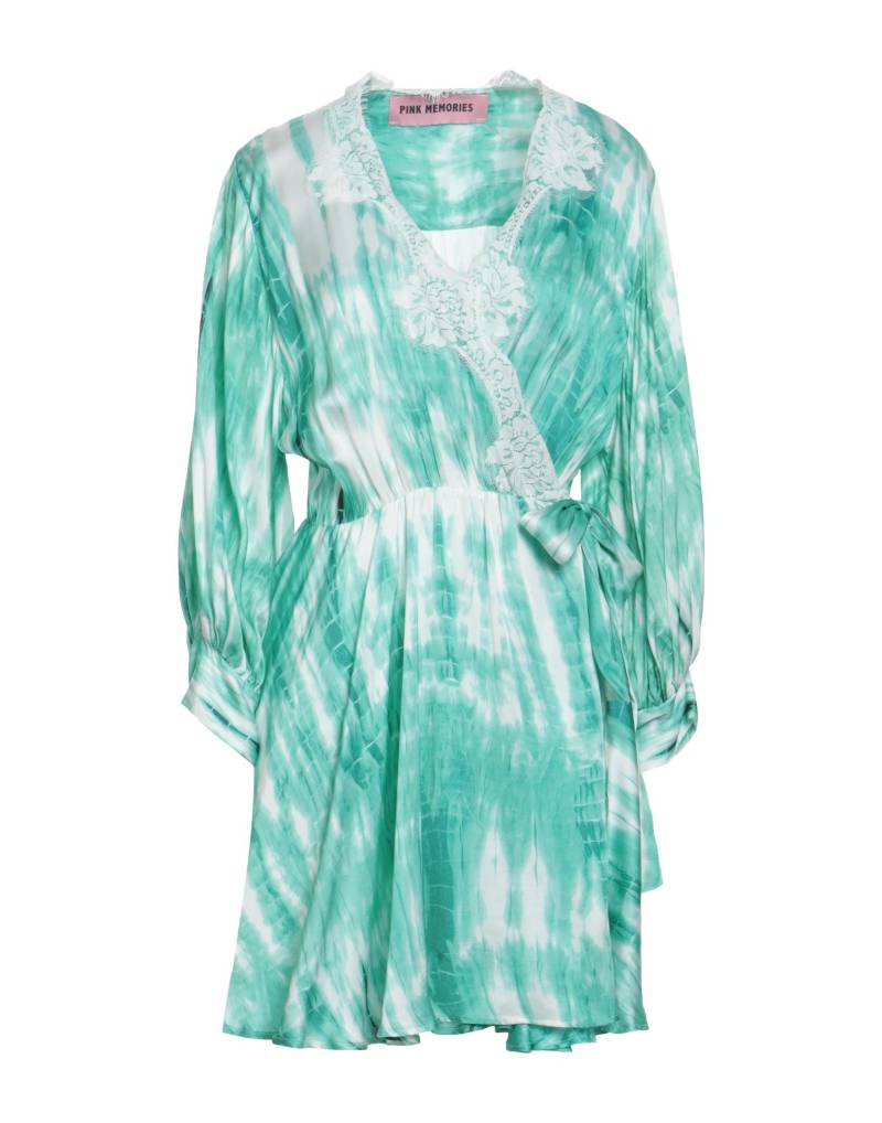 PINK MEMORIES Mini-kleid Damen Smaragdgrün von PINK MEMORIES