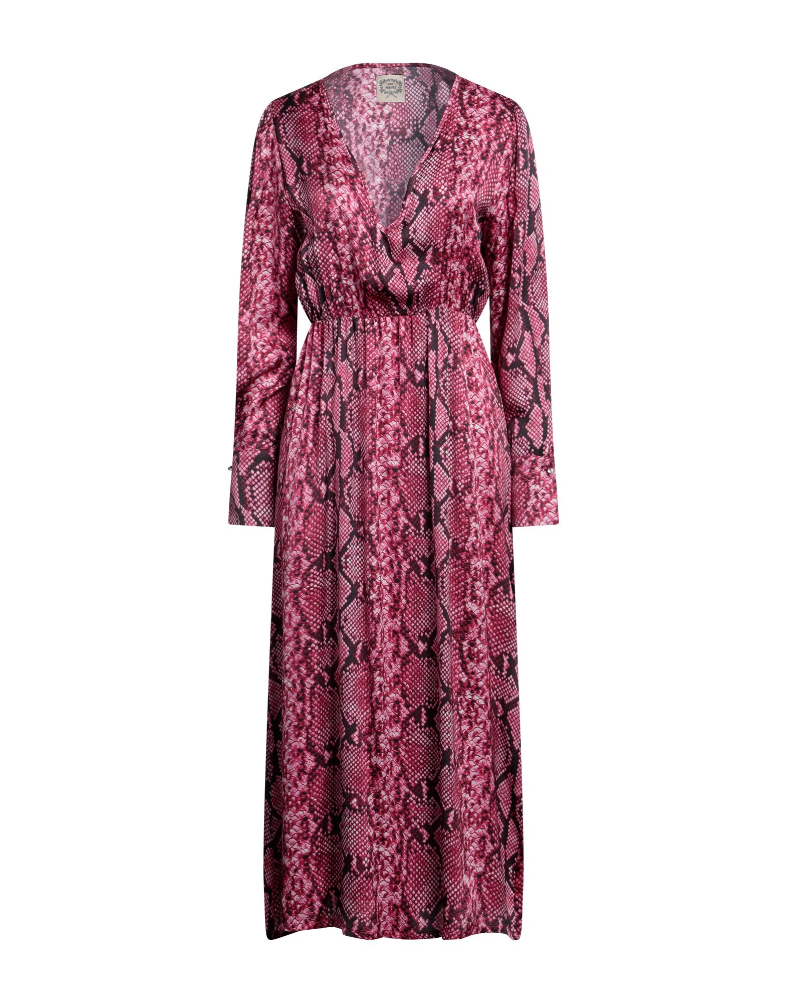 PINK MEMORIES Midi-kleid Damen Fuchsia PINK MEMORIES Midi-kleid Damen Fuchsia von PINK MEMORIES