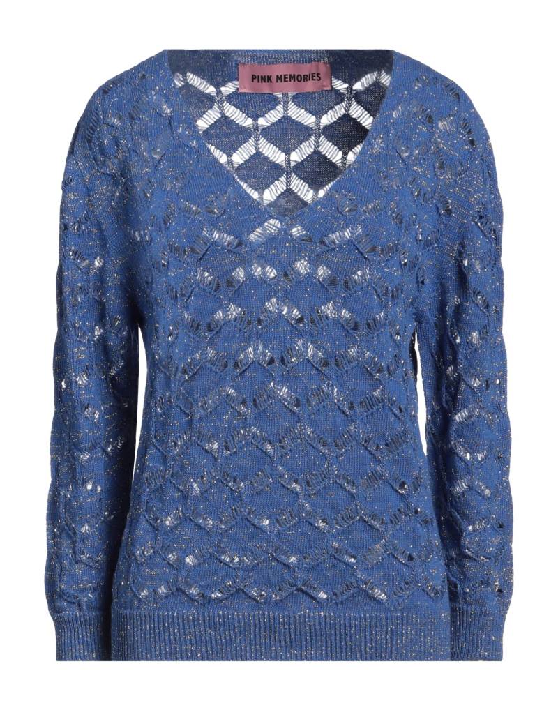 PINK MEMORIES Pullover Damen Blau von PINK MEMORIES