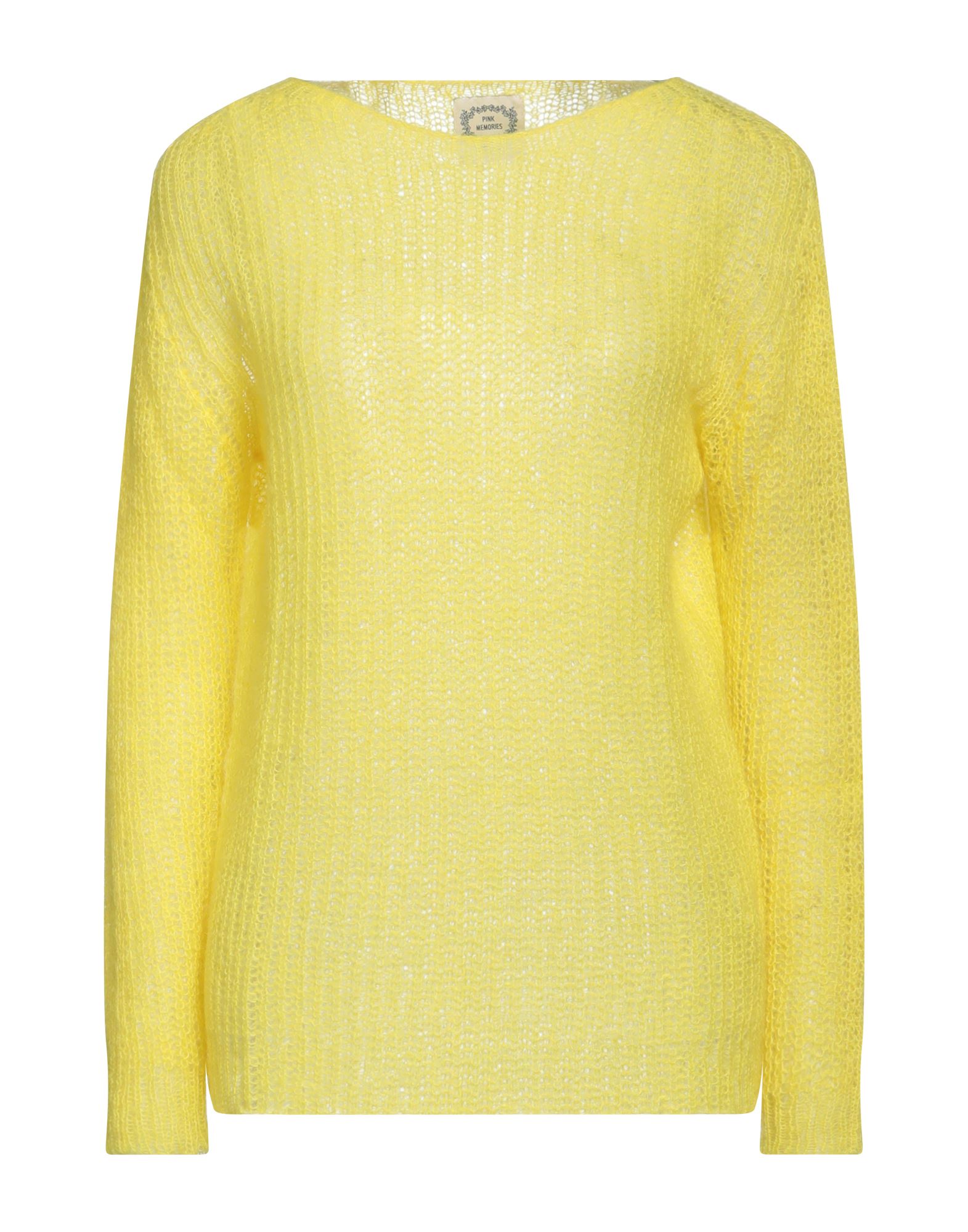 PINK MEMORIES Pullover Damen Gelb PINK MEMORIES Pullover Damen Gelb von PINK MEMORIES