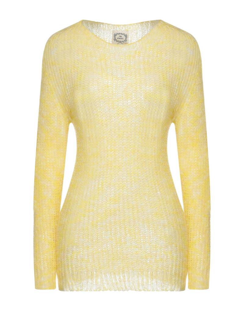 PINK MEMORIES Pullover Damen Gelb von PINK MEMORIES