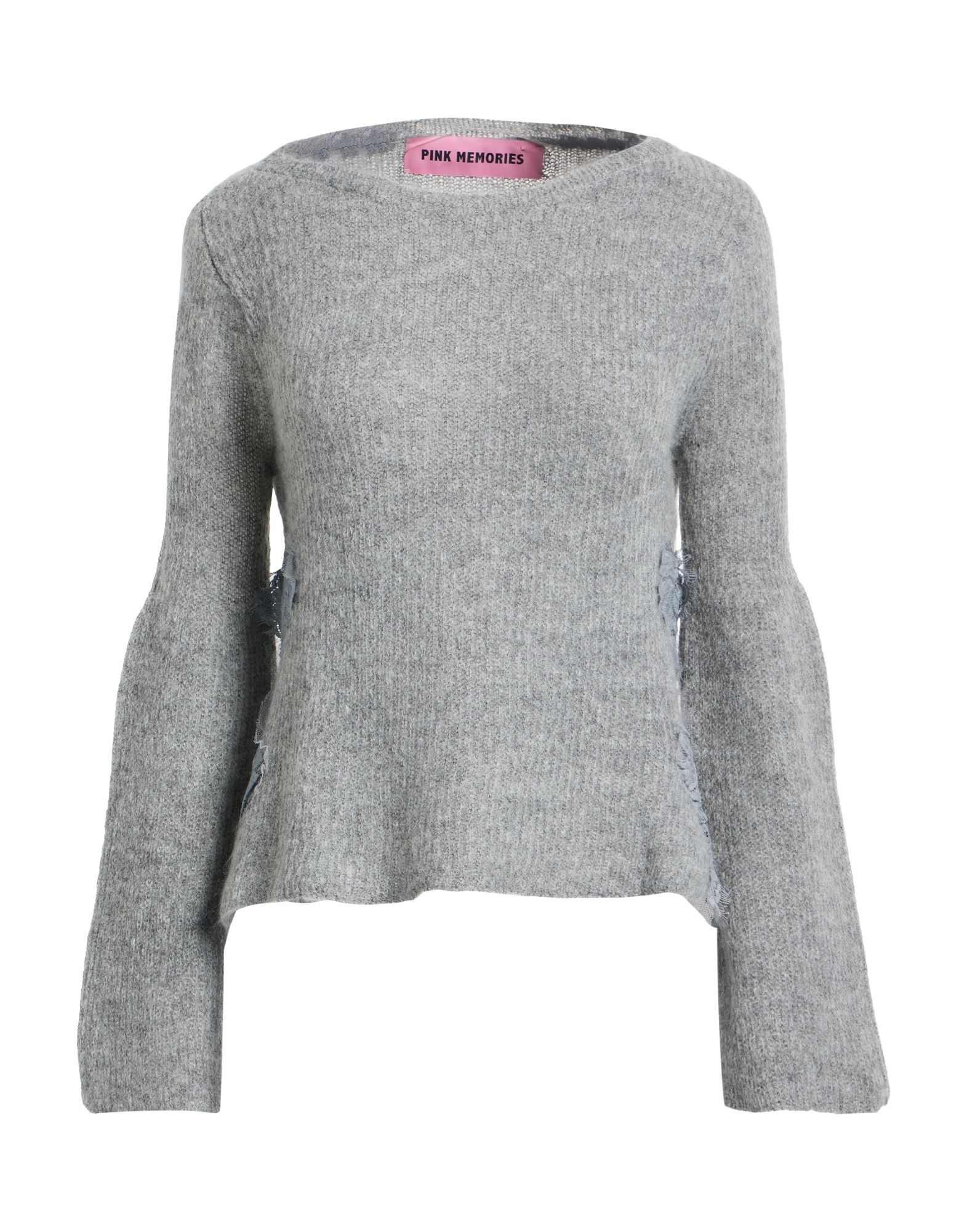 PINK MEMORIES Pullover Damen Grau von PINK MEMORIES
