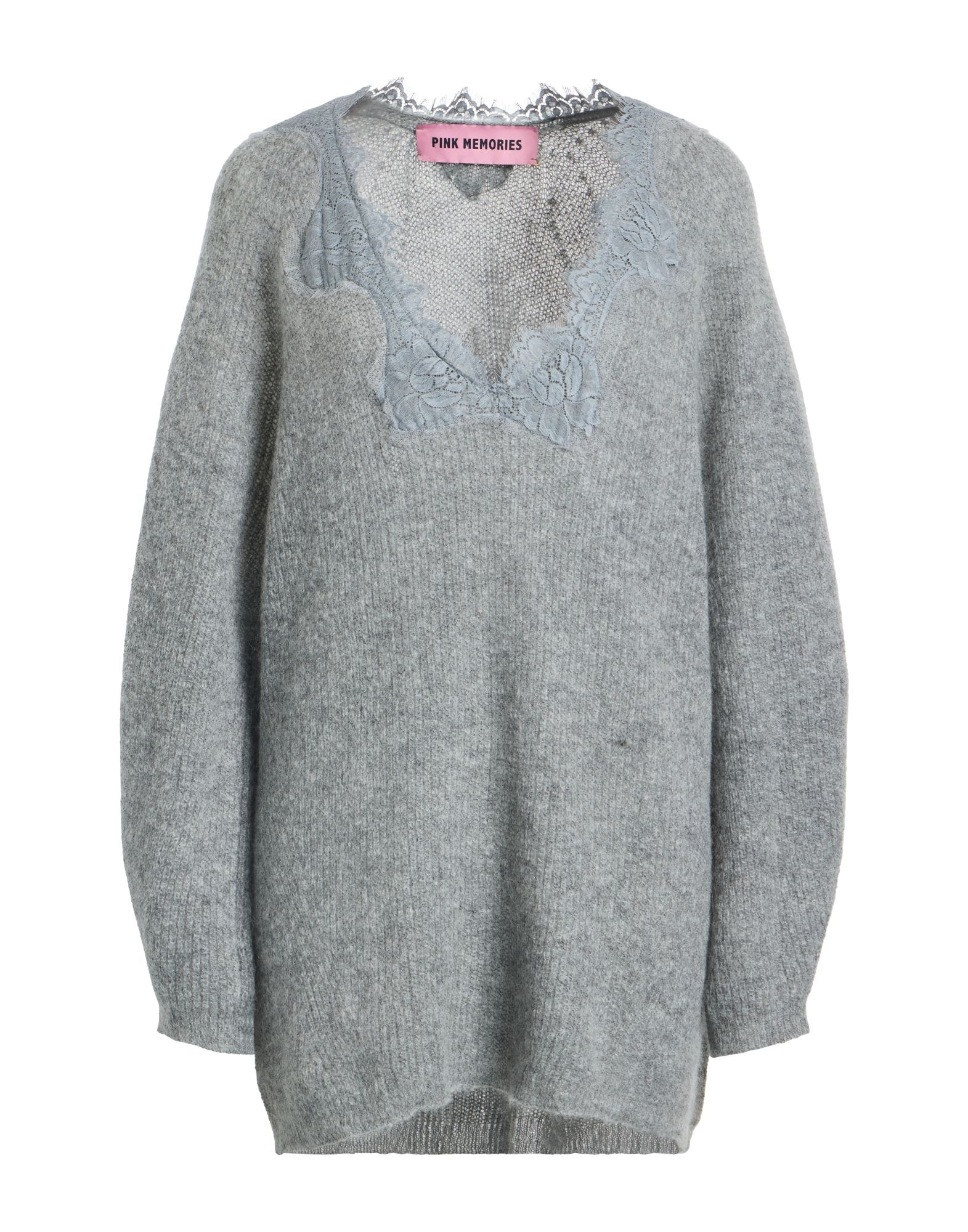 PINK MEMORIES Pullover Damen Grau PINK MEMORIES Pullover Damen Grau von PINK MEMORIES