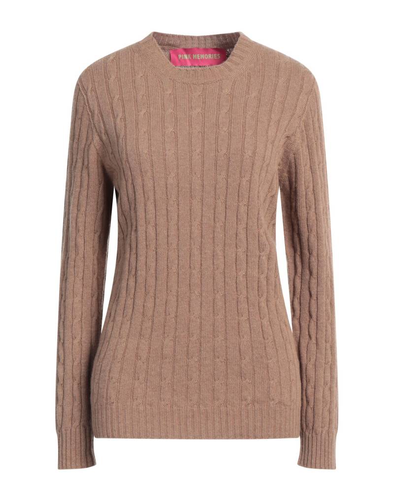 PINK MEMORIES Pullover Damen Kamel von PINK MEMORIES