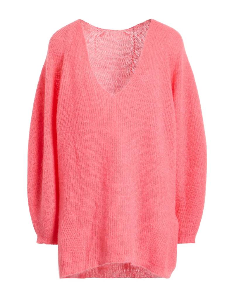 PINK MEMORIES Pullover Damen Lachs von PINK MEMORIES