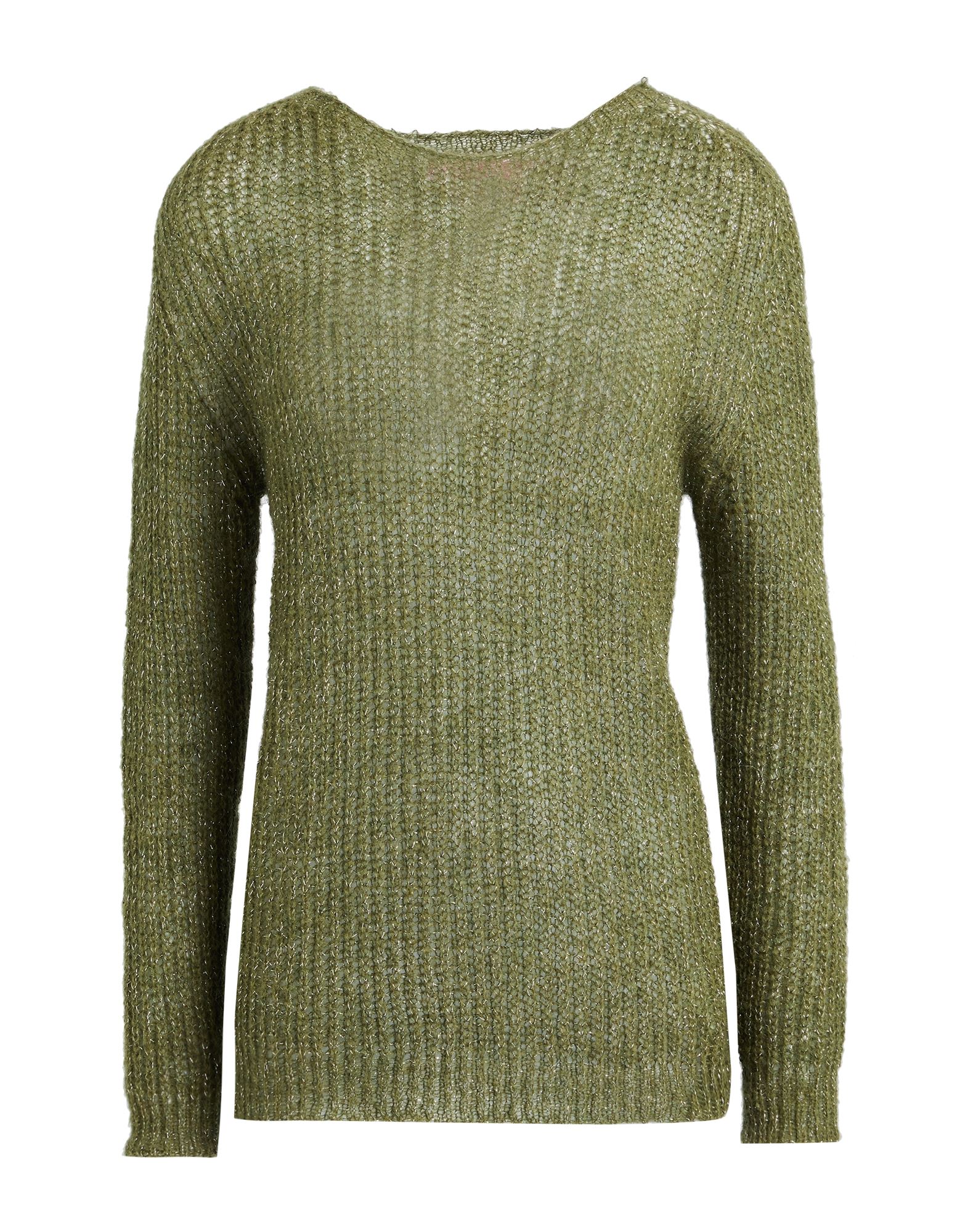 PINK MEMORIES Pullover Damen Militärgrün von PINK MEMORIES