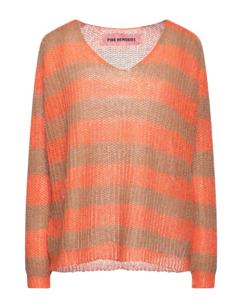 PINK MEMORIES Pullover Damen Orange von PINK MEMORIES
