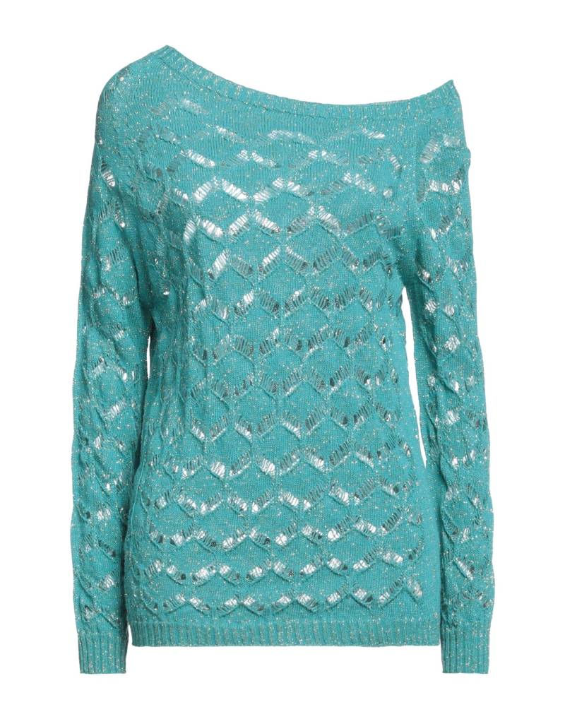 PINK MEMORIES Pullover Damen Aquamarin von PINK MEMORIES
