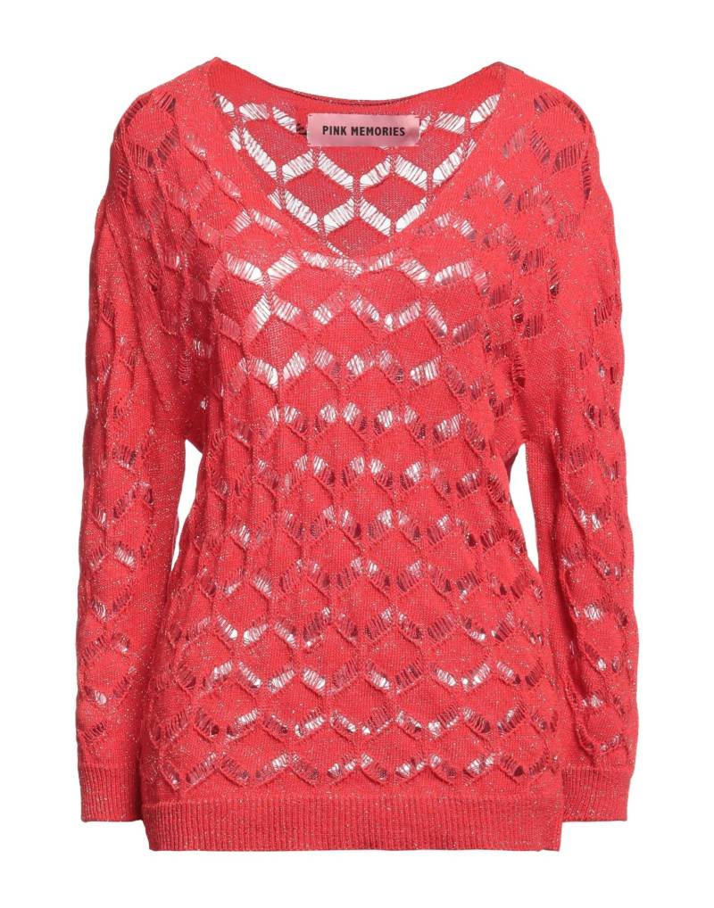 PINK MEMORIES Pullover Damen Rot von PINK MEMORIES