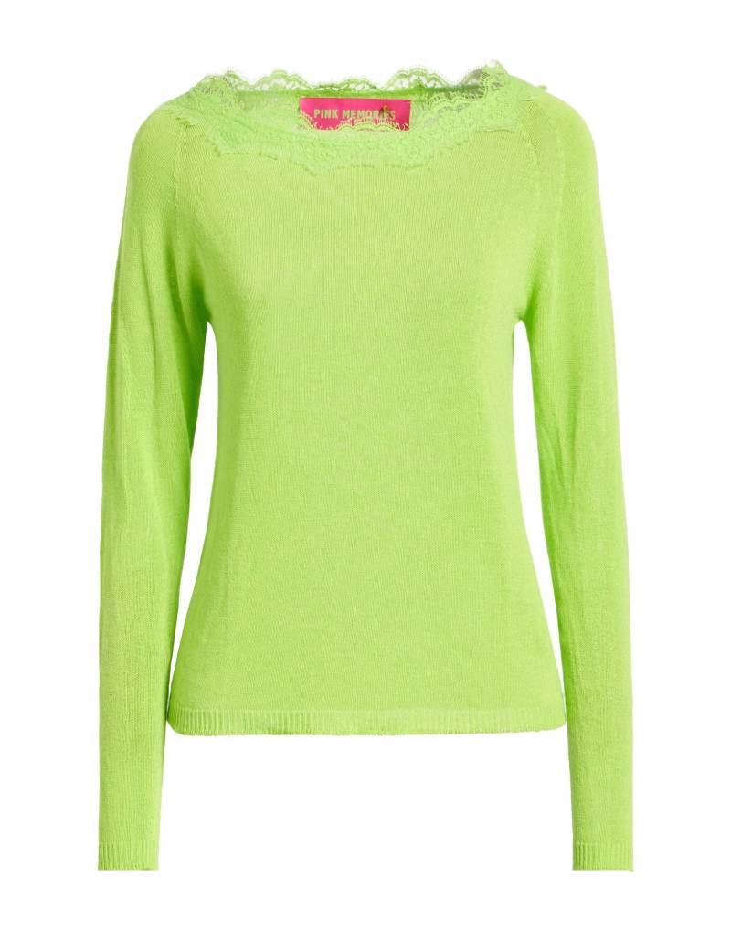 PINK MEMORIES Pullover Damen Säuregrün von PINK MEMORIES