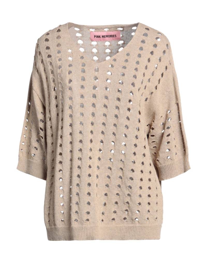 PINK MEMORIES Pullover Damen Sand von PINK MEMORIES