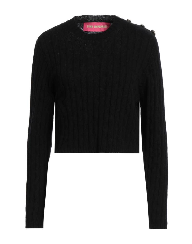 PINK MEMORIES Pullover Damen Schwarz von PINK MEMORIES
