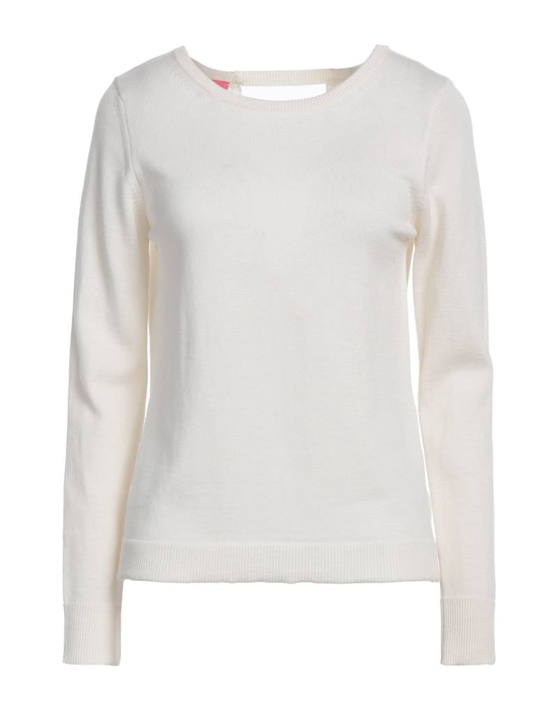 PINK MEMORIES Pullover Damen Weiß von PINK MEMORIES