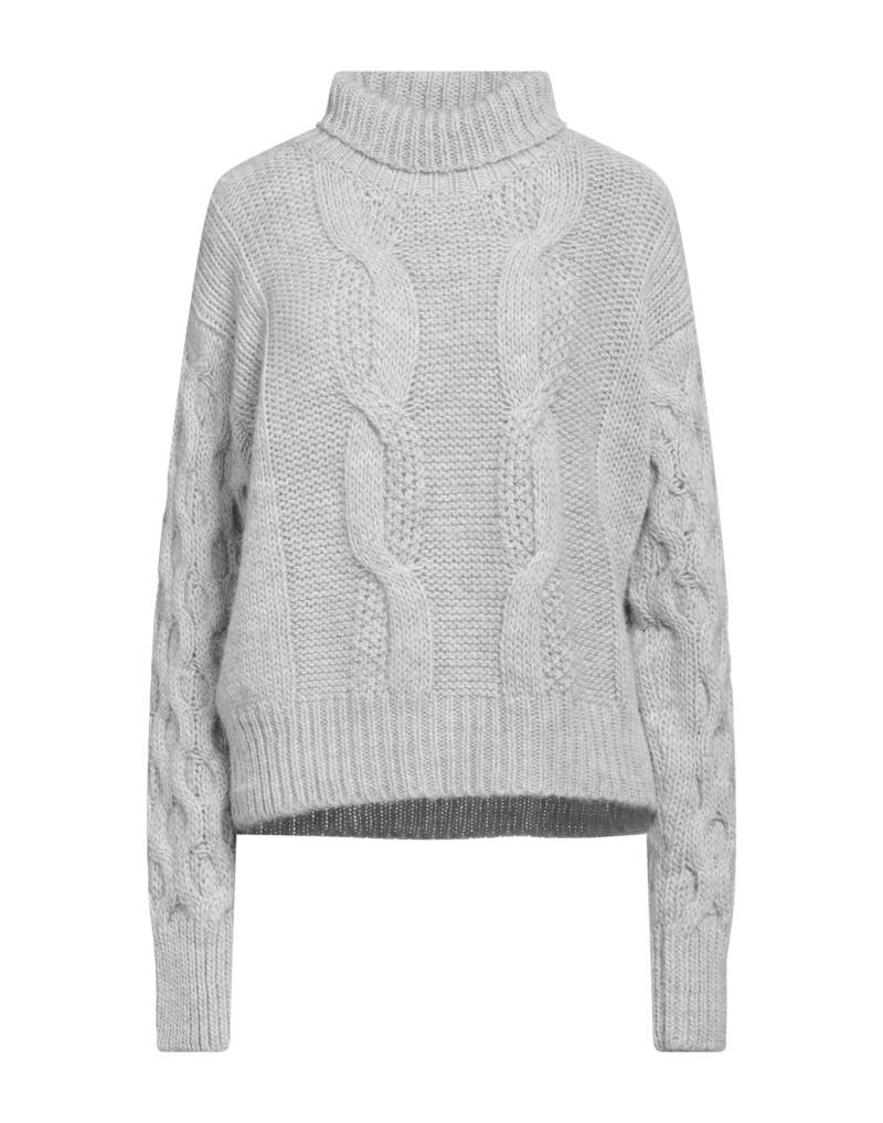 PINK MEMORIES Rollkragenpullover Damen Hellgrau von PINK MEMORIES