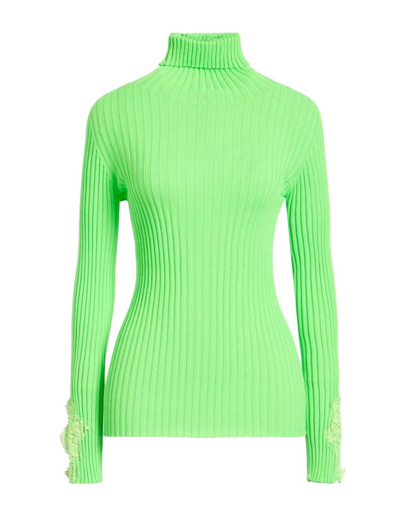 PINK MEMORIES Rollkragenpullover Damen Limettengrün von PINK MEMORIES