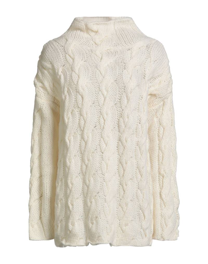 PINK MEMORIES Rollkragenpullover Damen Off white von PINK MEMORIES