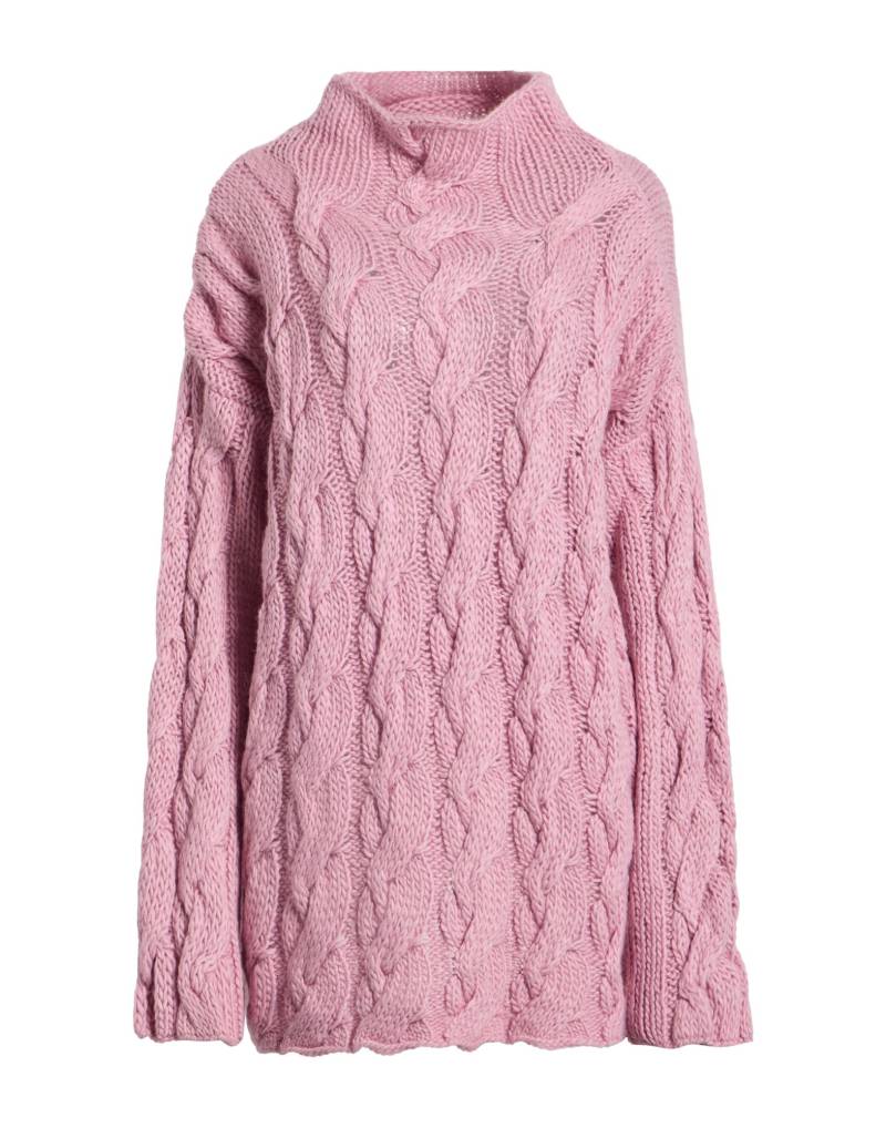 PINK MEMORIES Rollkragenpullover Damen Rosa von PINK MEMORIES
