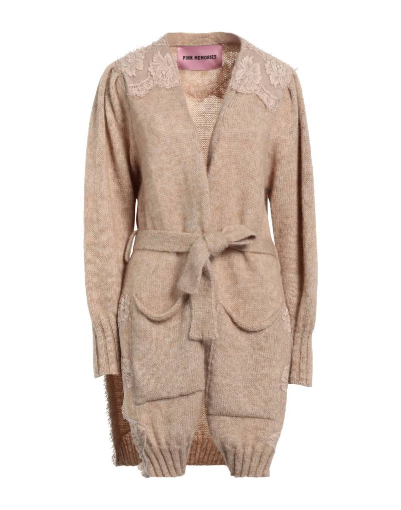 PINK MEMORIES Strickjacke Damen Beige von PINK MEMORIES