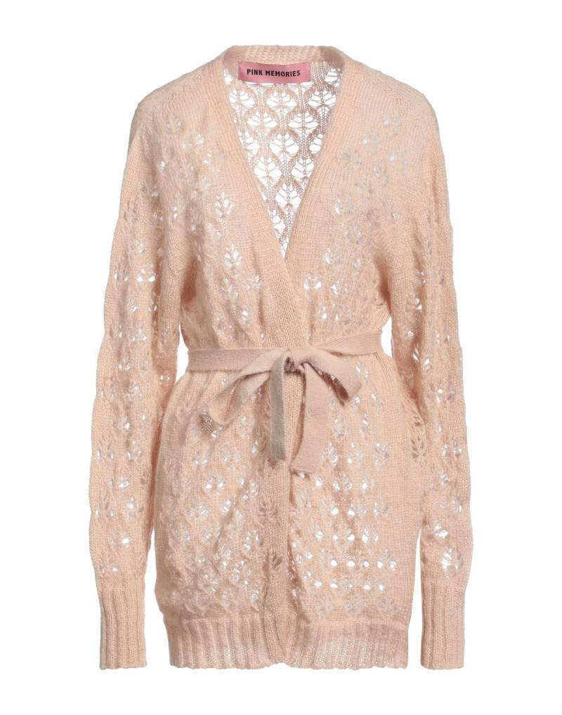 PINK MEMORIES Strickjacke Damen Beige von PINK MEMORIES