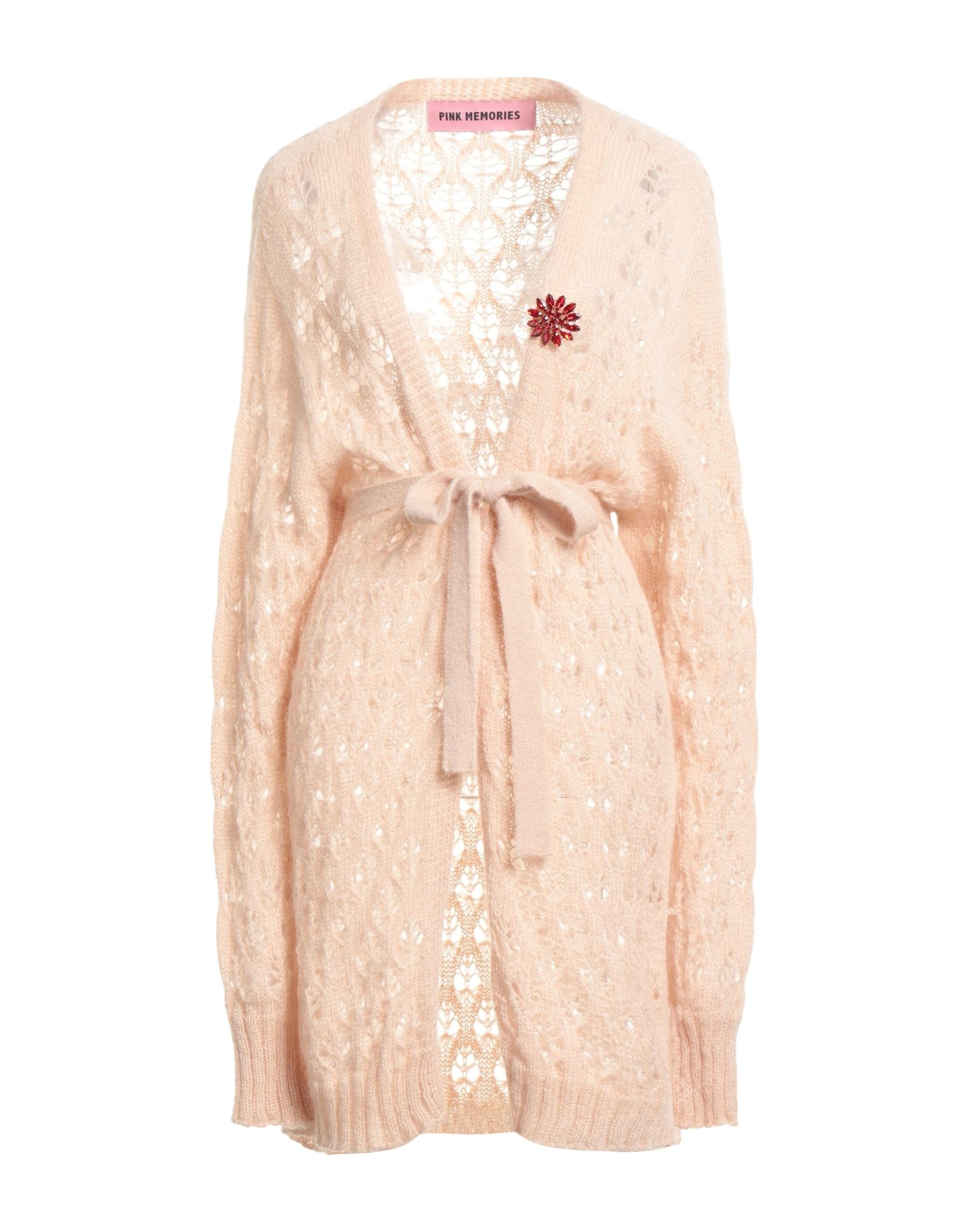 PINK MEMORIES Strickjacke Damen Beige PINK MEMORIES Strickjacke Damen Beige von PINK MEMORIES